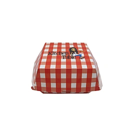 Eco-friendly Wholesale Red and White Custom Food Packing Box for Burger